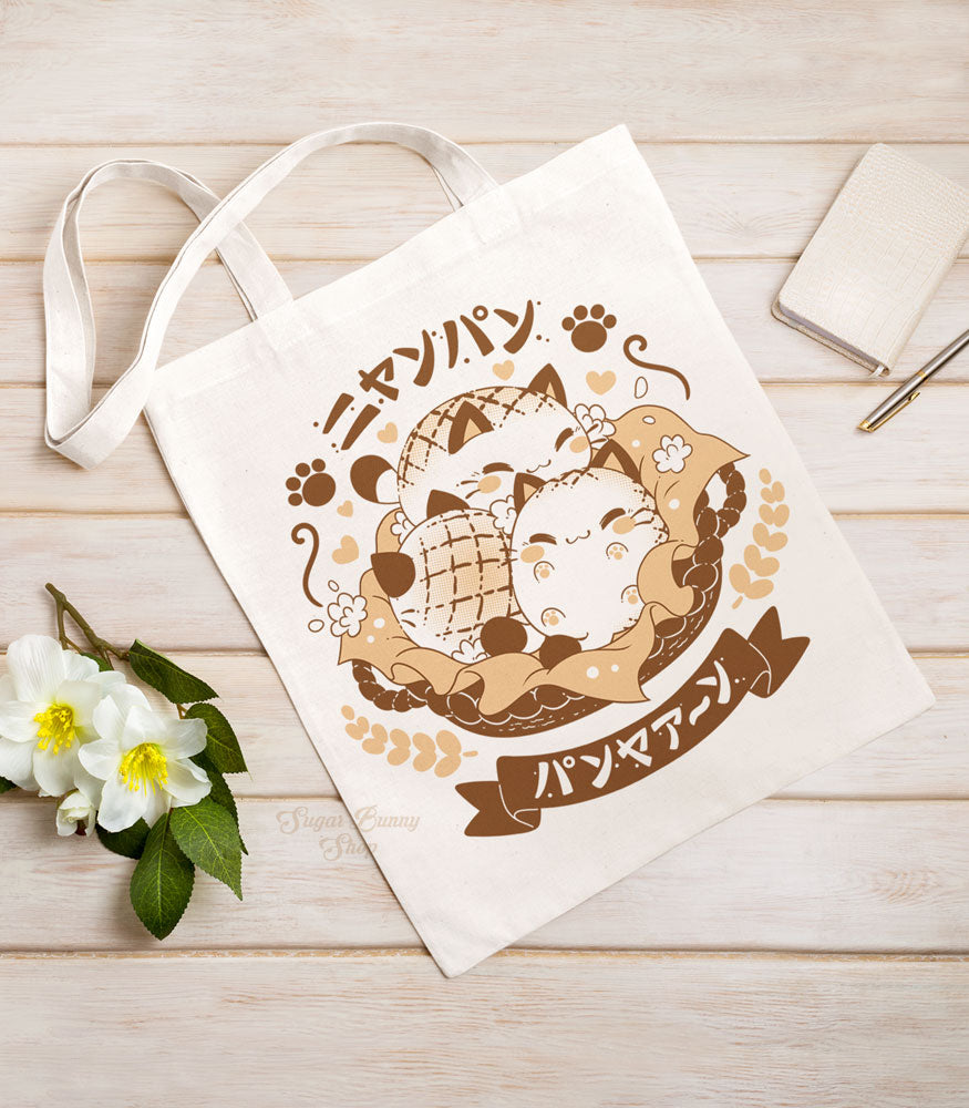 Nyanpan Bakery Canvas Tote Bag