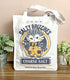 Salty Britches Coarse Salt Cat Vintage Logo Canvas Tote Bag