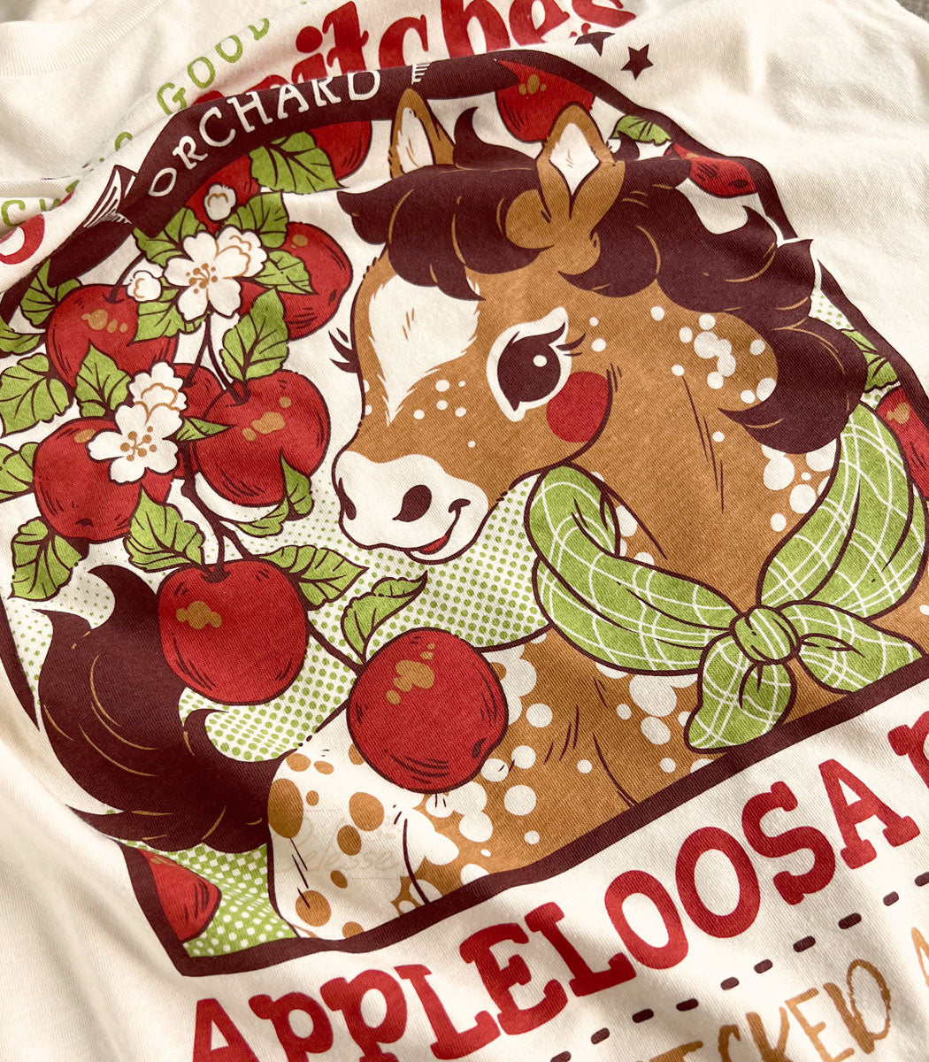 SugarBritches Horse Apple Orchard Shirt