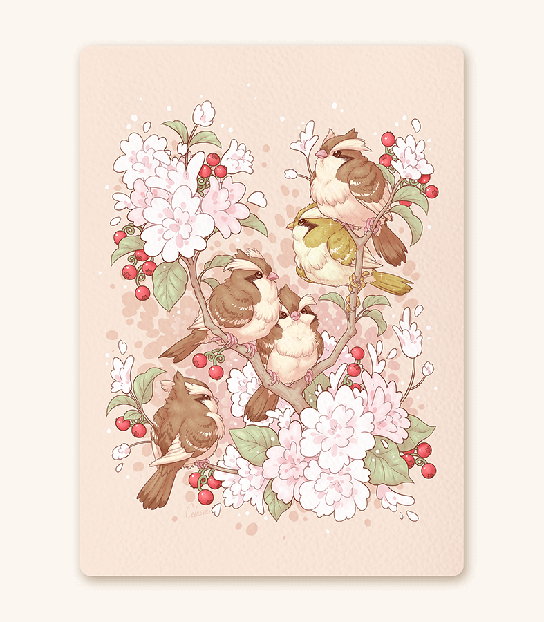 Pokemon Pidgey textured art print