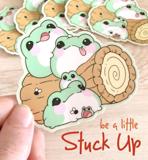 Adorable vinyl stickers
