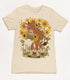 Hello Sunshine Sunflower Cow Shirt
