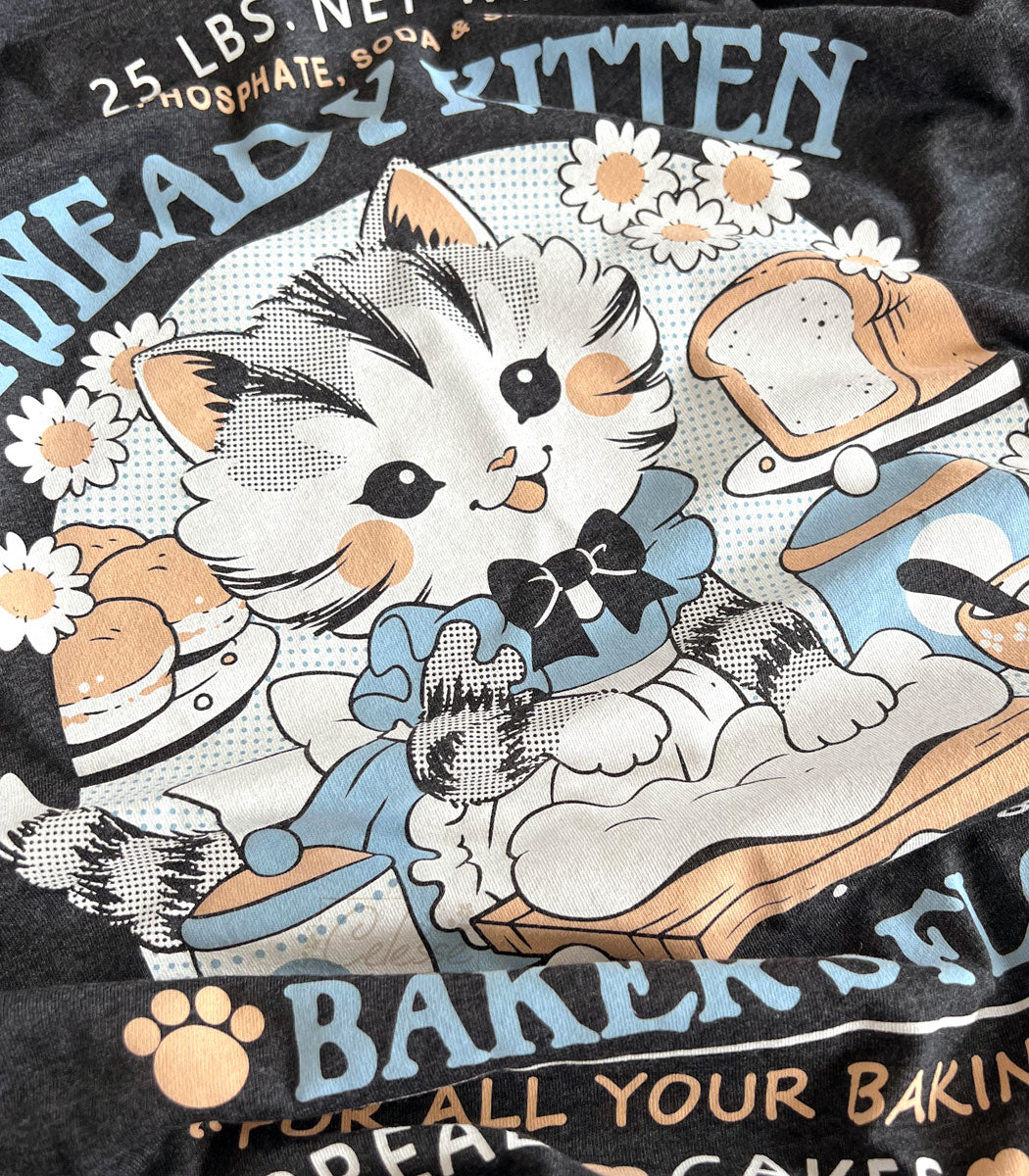 Kneady Kitten Baker's Flour Shirt – Sugar Bunny Shop