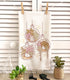 Plant Succulent Terrarium Bunnies Flour Sack Tea Towel