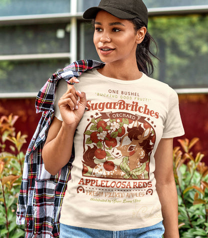 SugarBritches Horse Apple Orchard Shirt