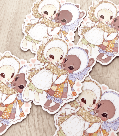 Best Bunny Buds vinyl sticker