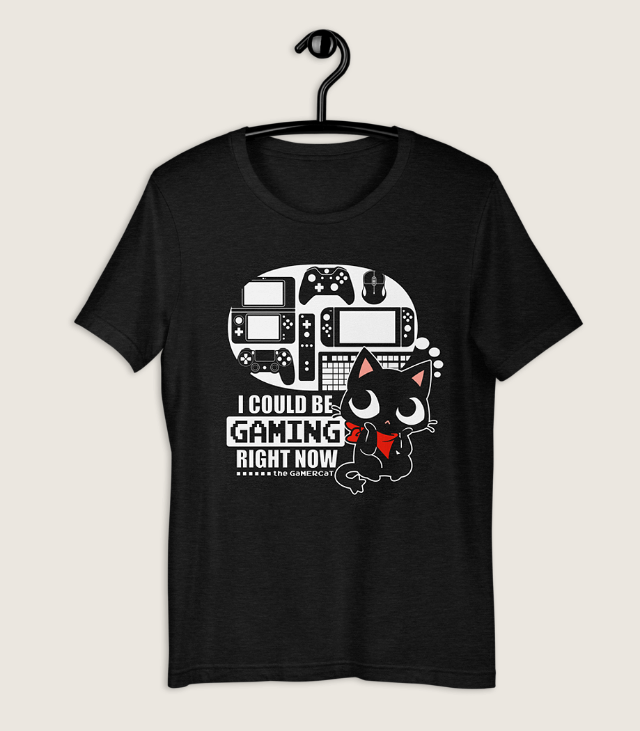 Gamercat Could be Gaming Shirt