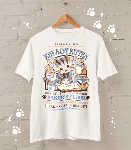Kneady Kitten Baker's Flour Shirt