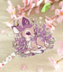 Lavendeer Butterflies Vinyl Sticker