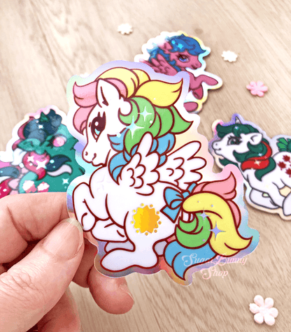 Little Pony Holo Vinyl Stickers Starshine