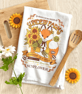 Sundew Farms Fox Flour Sack Tea Towel
