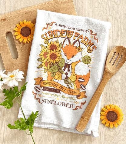 Houseplants Kitchen Towels Floursack Cotton Towels Plants